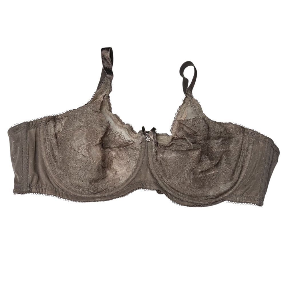 Wacoal taupe Lace Unlined bra 36D 855186